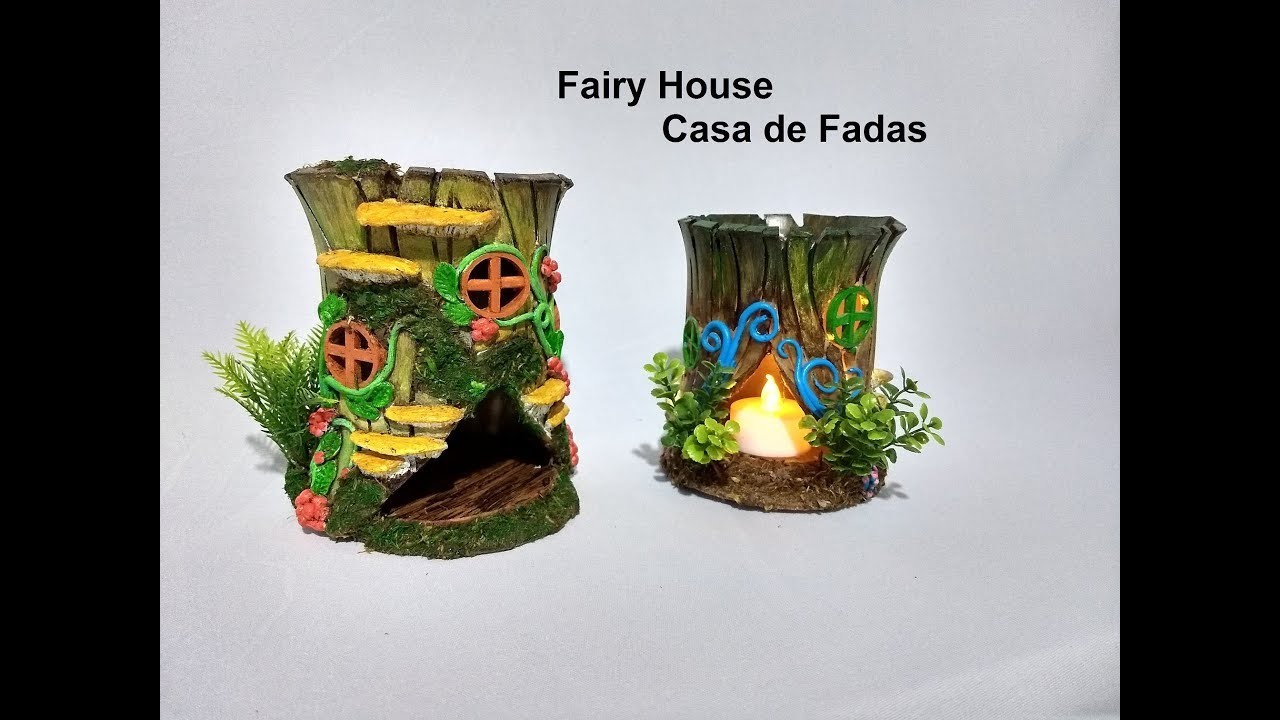 DIY Fairy House Casa de Fadas versão II