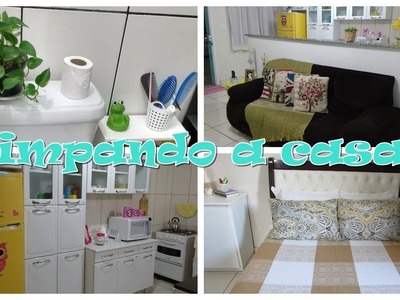 Limpando a casa + Comprinhas!!!