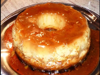 PUDIM GIGANTE CREMOSO