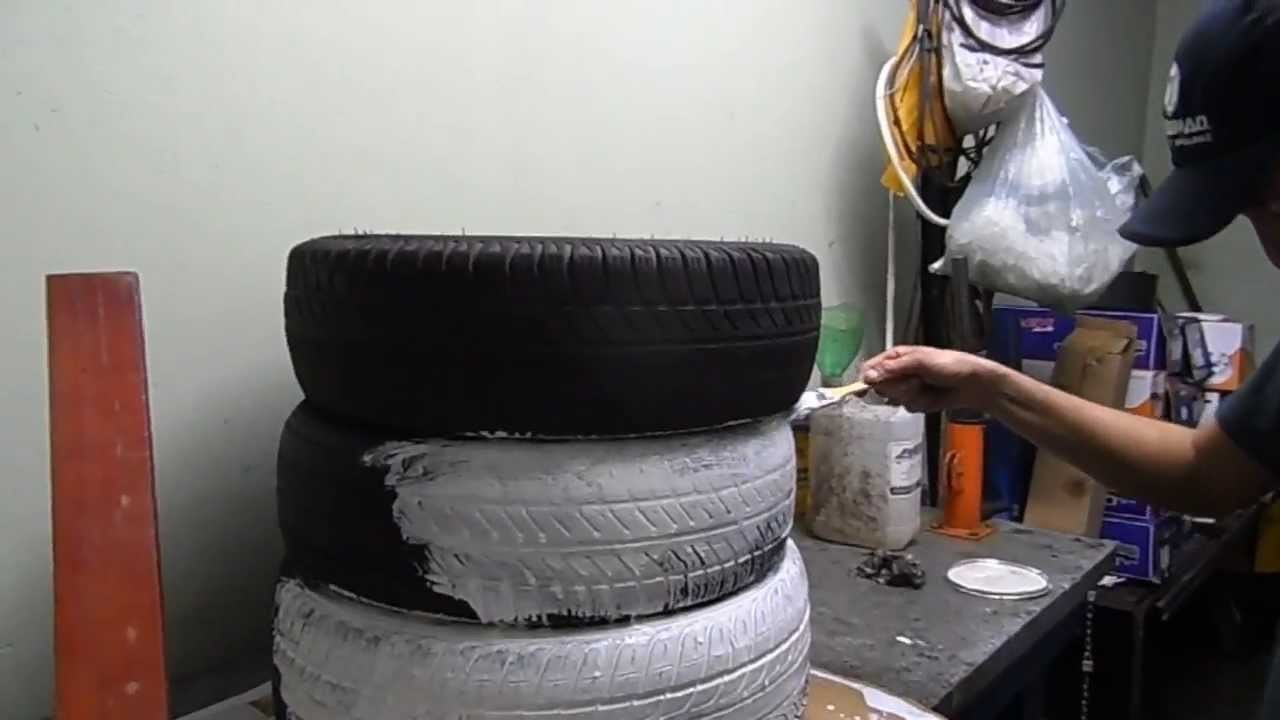 Puff de pneus velhos