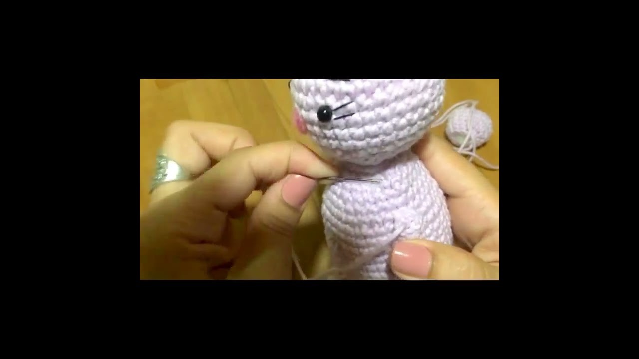 Coelhinho  amigurumi - Páscoa - parte 3