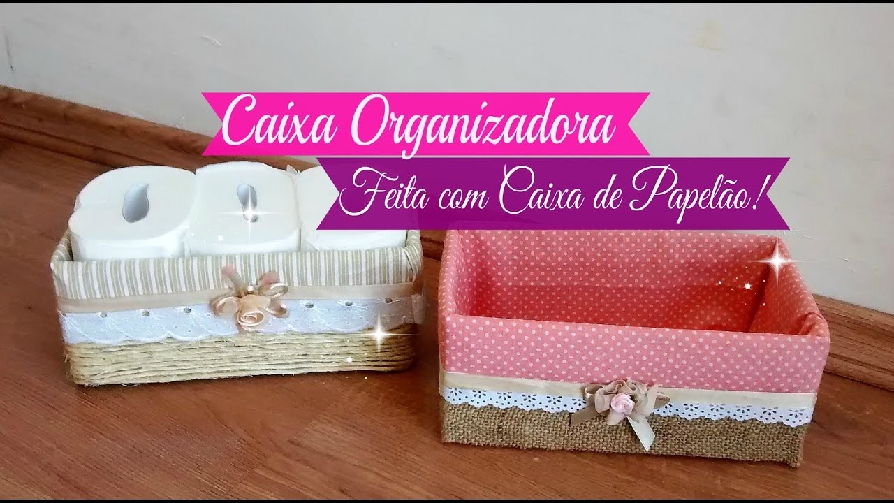 #RAINHASDOLAR | ORGANIZADOR RECICLAVÉL | Carla Oliveira