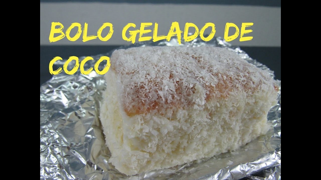 BOLO GELADO DE COCO