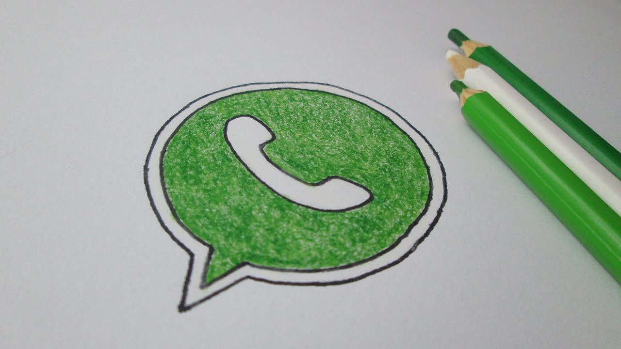 Como desenhar a logo do WhatsApp