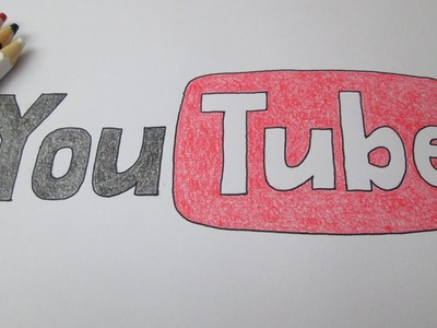 Como desenhar a logo do YouTube