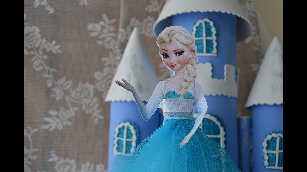 Como fazer lembrancinhas de aniversario tema Elsa Frozen