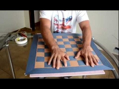 Como fazer um tabuleiro de xadrez