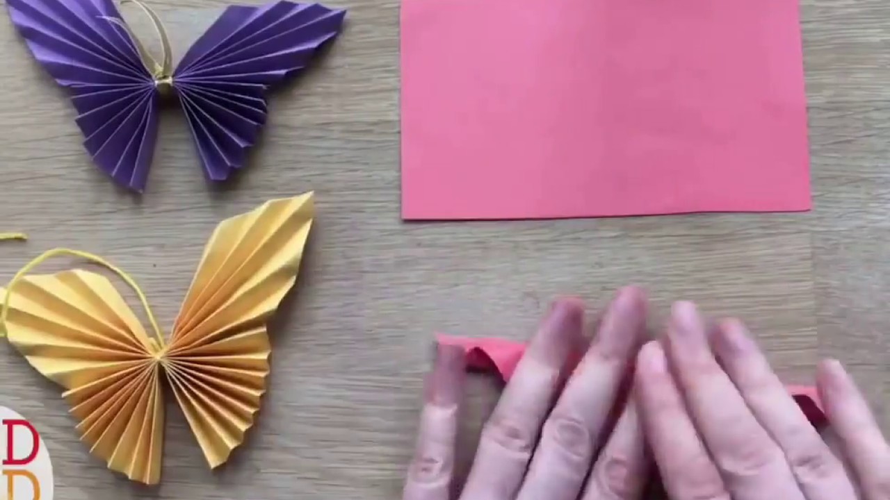 Como fazer uma borboleta de papel