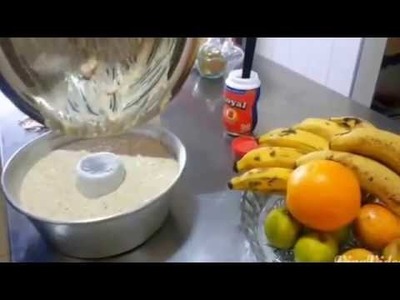 Cozinha Fácil - Bolo Banana sem Farinha e Açúcar