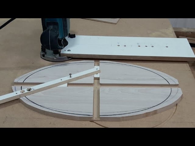 Curso Marcenaria Grátis - Aula  19 Tupia Gabarito Oval