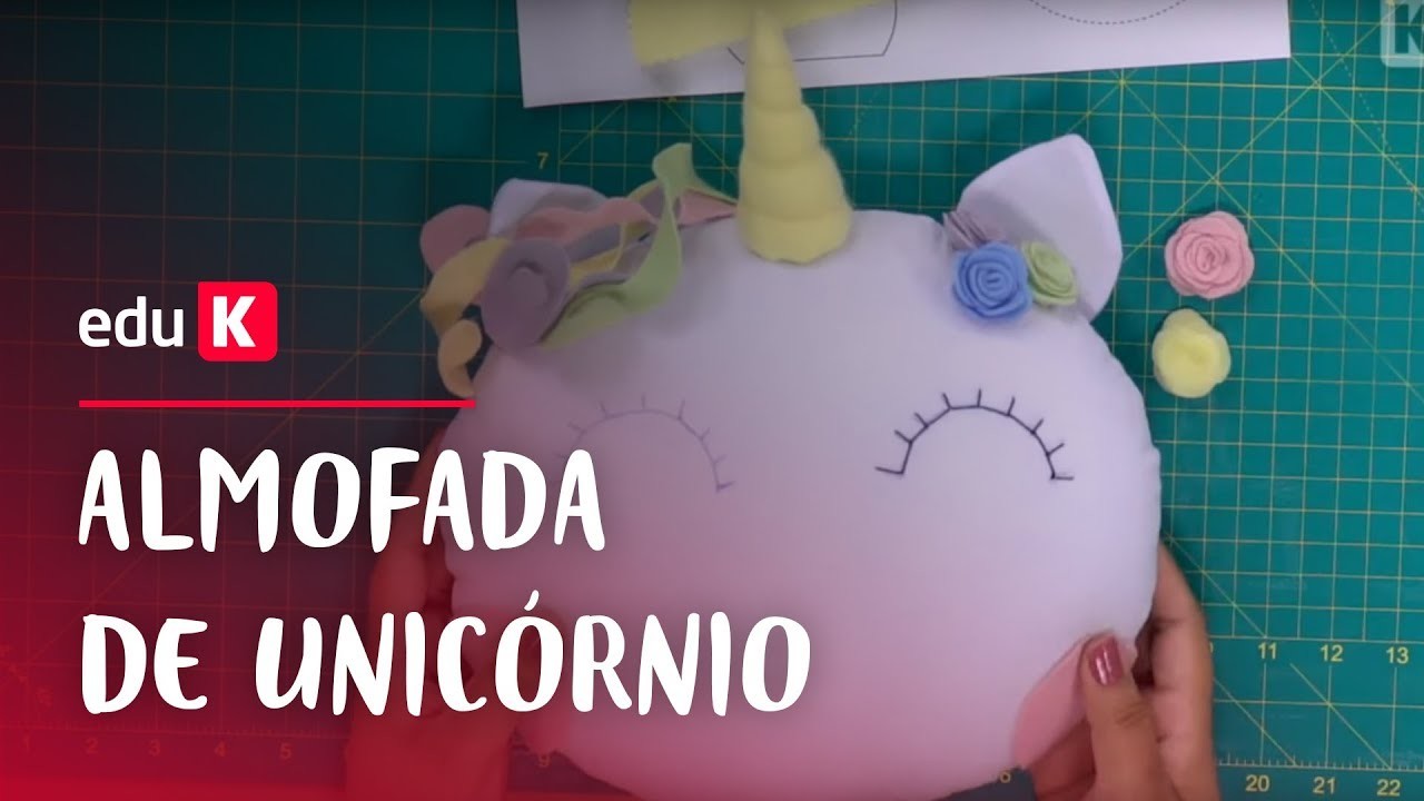 #DICAEDUK: aprenda a fazer uma encantadora almofada unicórnio | eduK.com.br