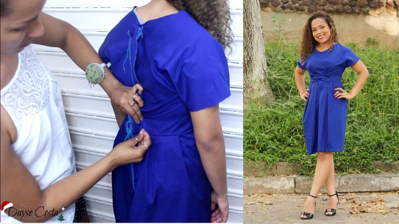 FAZENDO ROUPA PARA CLIENTE,MINHAS DICAS+VESTIDO MANGA JAPONESA- ESPECIAL FIM DE ANO 20.DAYSE COSTA