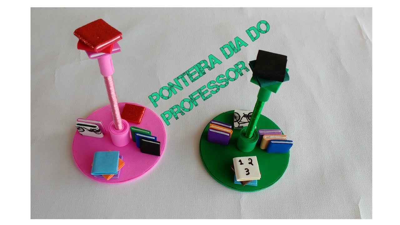 PONTEIRA COM BASE DE CD PARA O DIA  DO PROFESSOR