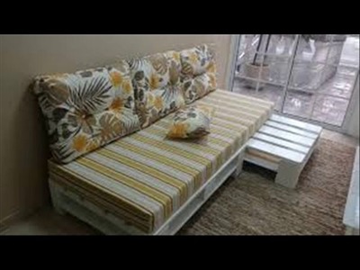 Sofa De pallet alto luxo 2 #PassoaPassoNaDescriçao #decorarMoveisCaseiros #Tutoriais #PassoAPasso