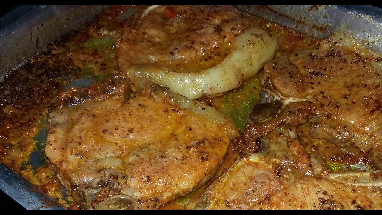 Bisteca de porco ao Forno