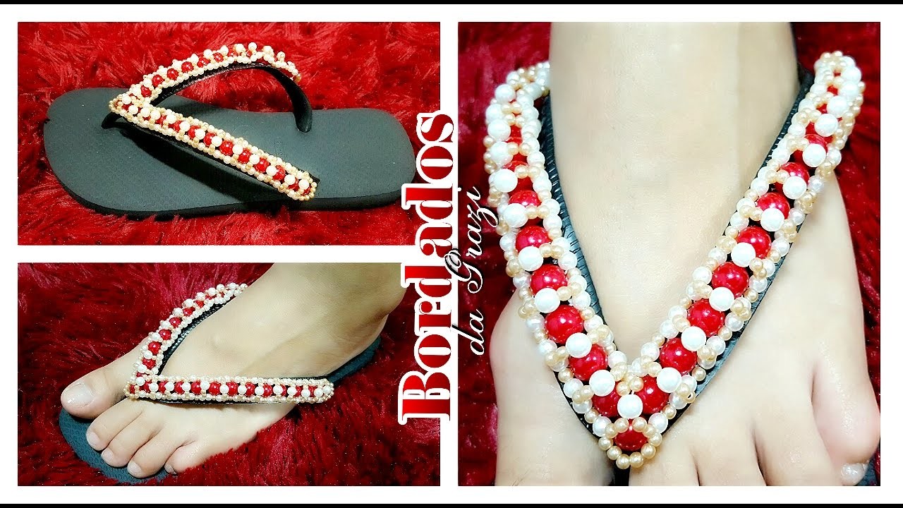 Chinelo Havaianas decorada  L♡V E