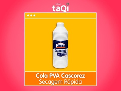 Cola PVA Cascorez, Secagem Rápida, 1 Kg - 6914