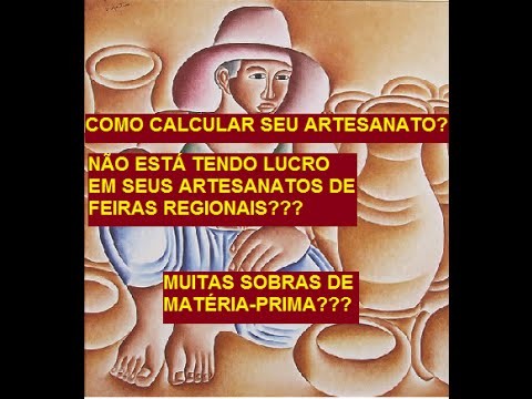 COMO COLOCAR PREÇO EM SEU ARTESANATO??? CALCULAR LUCRO ARTESANATO