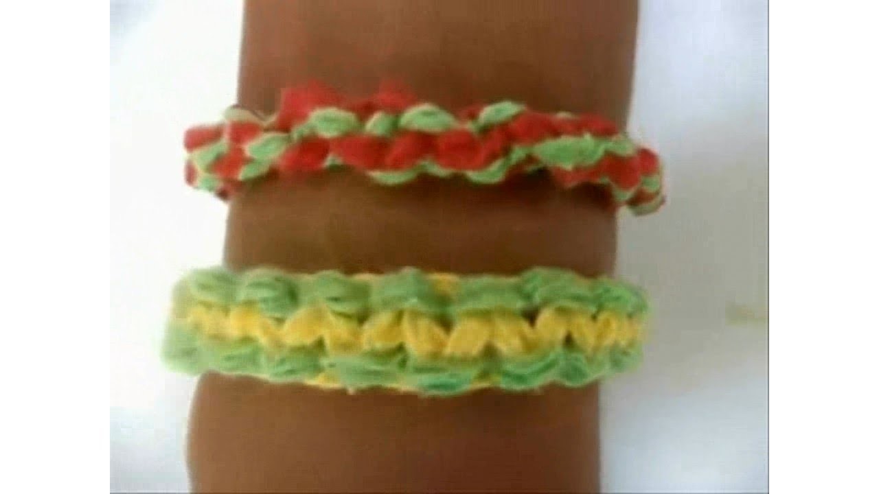 Como fazer uma Pulseira de linha Artesanal Bracelets