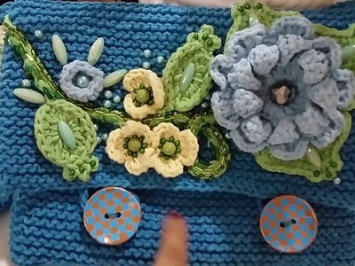 Crochê - Bolsa de crochê.crochet - #Bolsa azul #bolsadecroche#croche#crochet#crocheting#bolsa