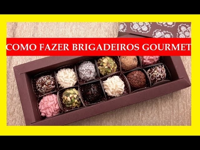 Faça Brigadeiros Gourmet Para Ganhar Dinheiro - Curso de Brigadeiros da Mel Oliveira