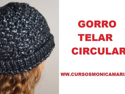 GORRO Facil TELAR CIRCULAR | Gorro 02 | Tutorial explicado paso a paso | Easy Hat