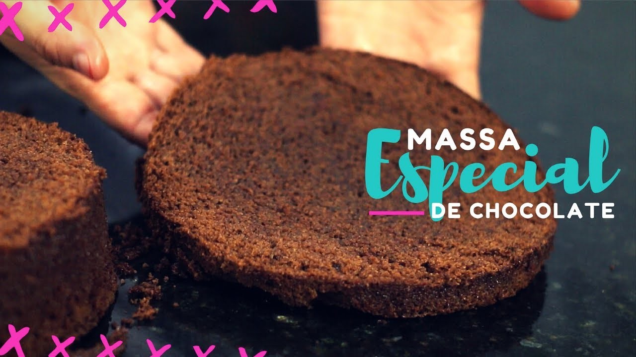 MASSA ESPECIAL DE CHOCOLATE | COMO FAZER? • Lucas Piubelli
