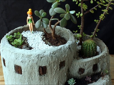 Mini jardim no Castelo - Miniature Garden in a Castle