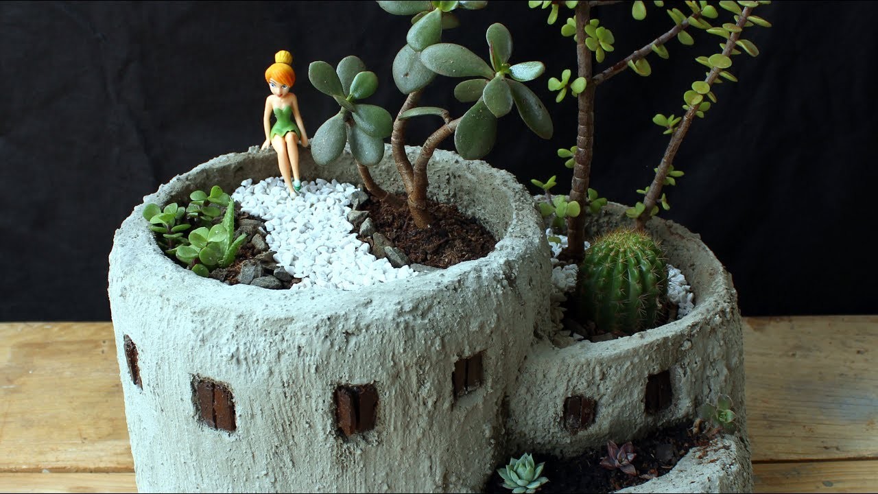 Mini jardim no Castelo - Miniature Garden in a Castle