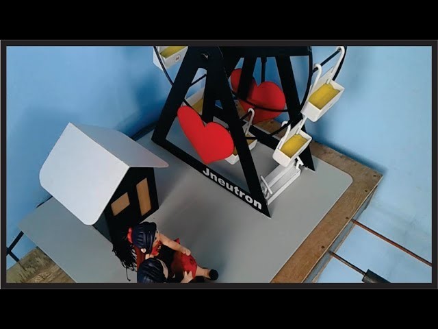 Artesanato # 07- Como fazer uma Roda Gigante