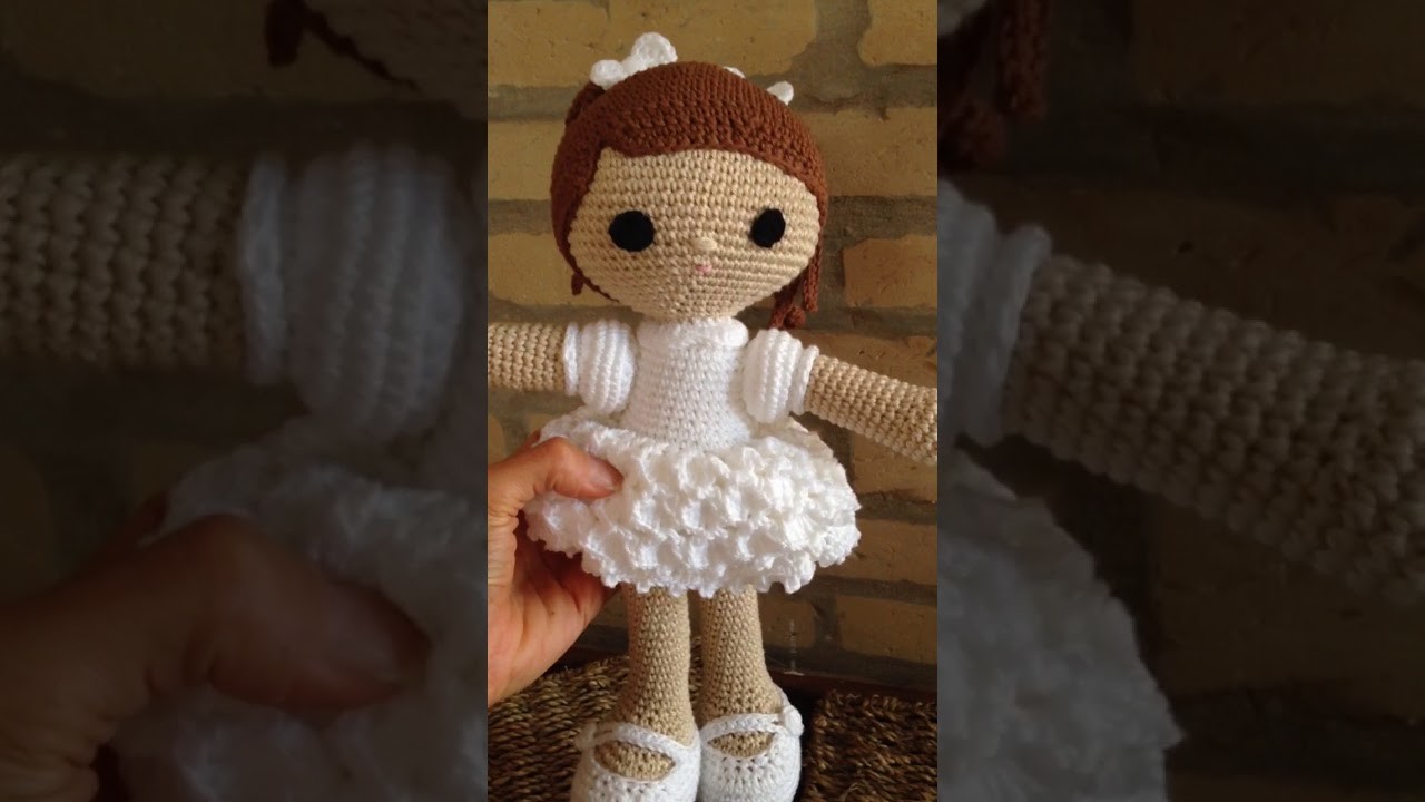 Crochet Doll Amigurumi by Armazém de Crochê