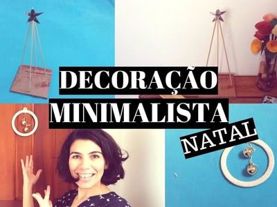 DECORAÇÃO DE NATAL MINIMALISTA | DIY | RECICLAGEM