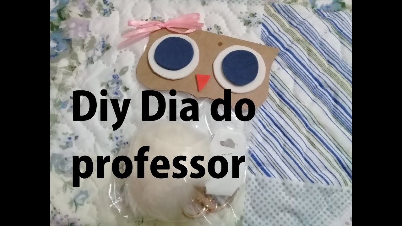 Dia do professor Diy #fácil