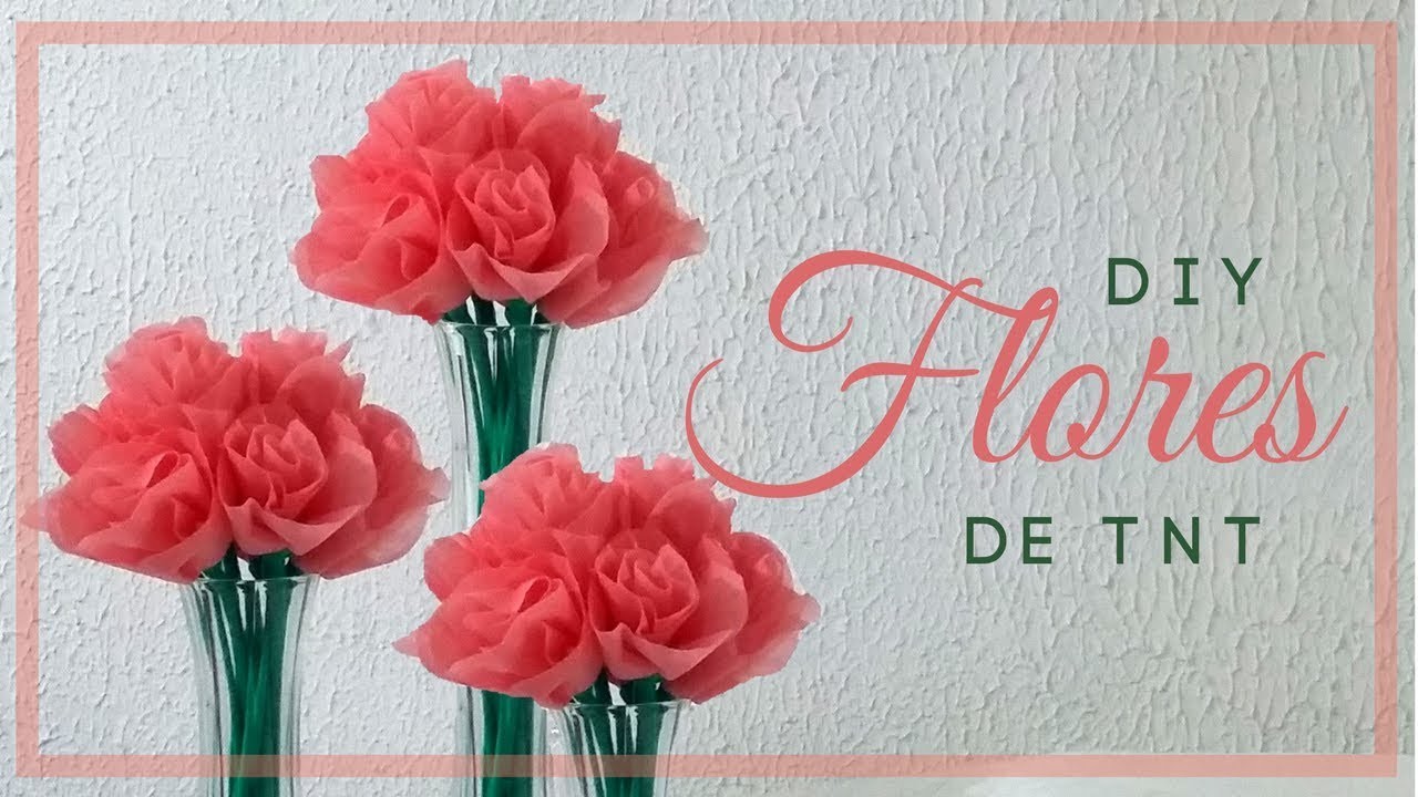 DIY | Como Fazer Flor de TNT | Vídeo 1 - Série de Festas