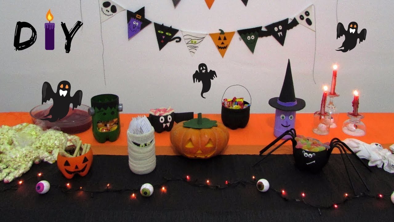 DIY Decoração Halloween - 5 ideias super fáceis de fazer