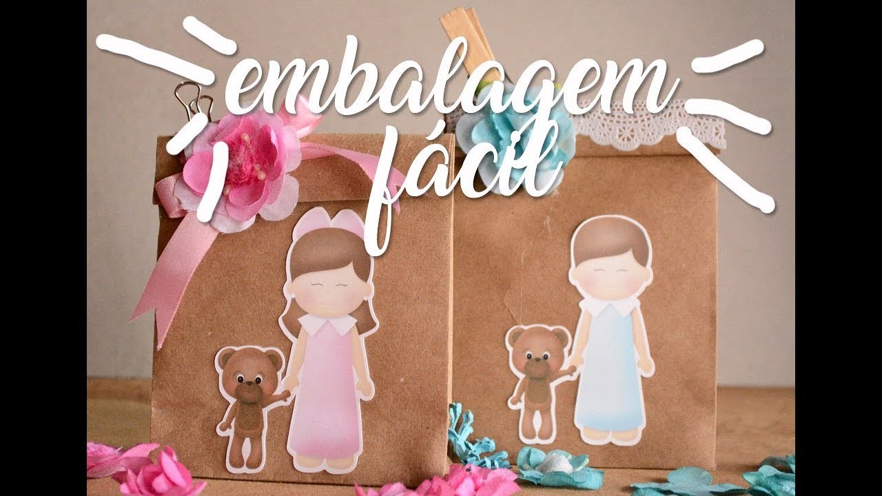 DIY - Embalagem fácil e rápida