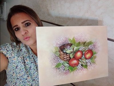 DIY faça você mesma (pintura e decopagem sobre mdf) Ateliê Nilda  Araujo artesanato