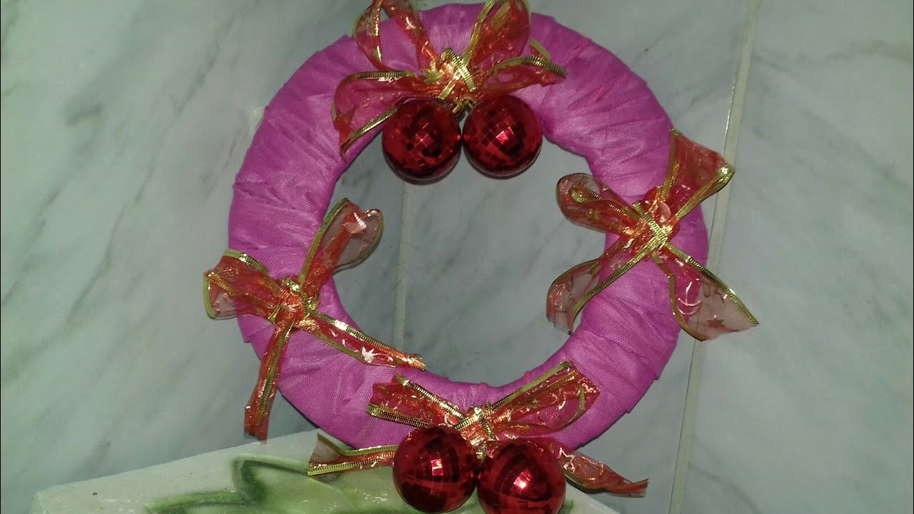 DIY :FAÇA VOCÊ MESMO GUIRLANDA DE NATAL DE TNT