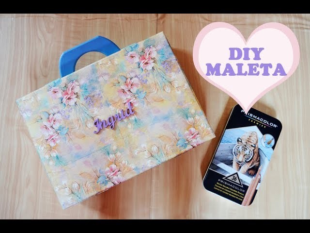 DIY Maleta MDF Decorada (decoupage)