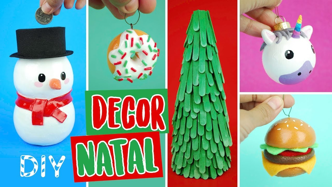 DIY NATAL: 10 ideias INCRÍVEIS de decoração! Feat. Eduardo Wizard! Por Isabelle Verona