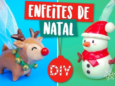 DIY NATAL KAWAII: Decoração para ÁRVORE DE NATAL. Christmas Ornaments! Por Isabelle Verona