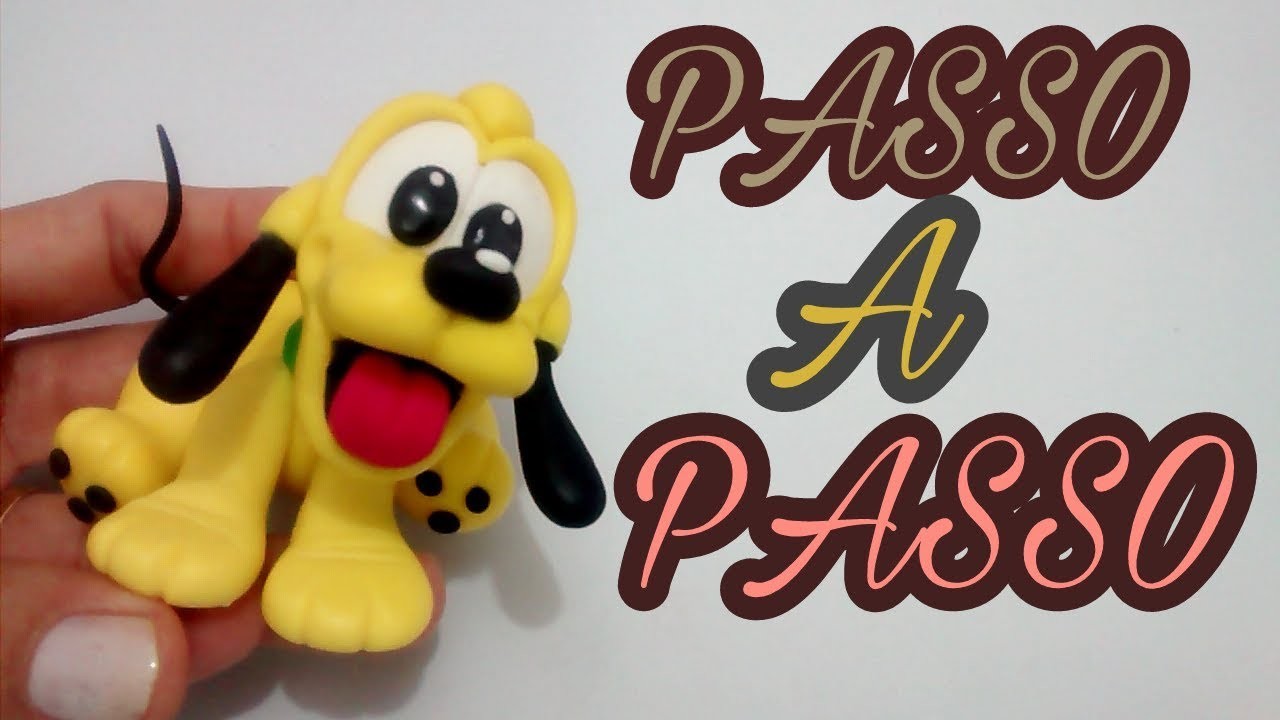 DIY:  PASSO A PASSO ⚽  ( PLUTO BABY) PORCELANA FRIA - COLD PORCELAIN - BISCUIT #luprestes