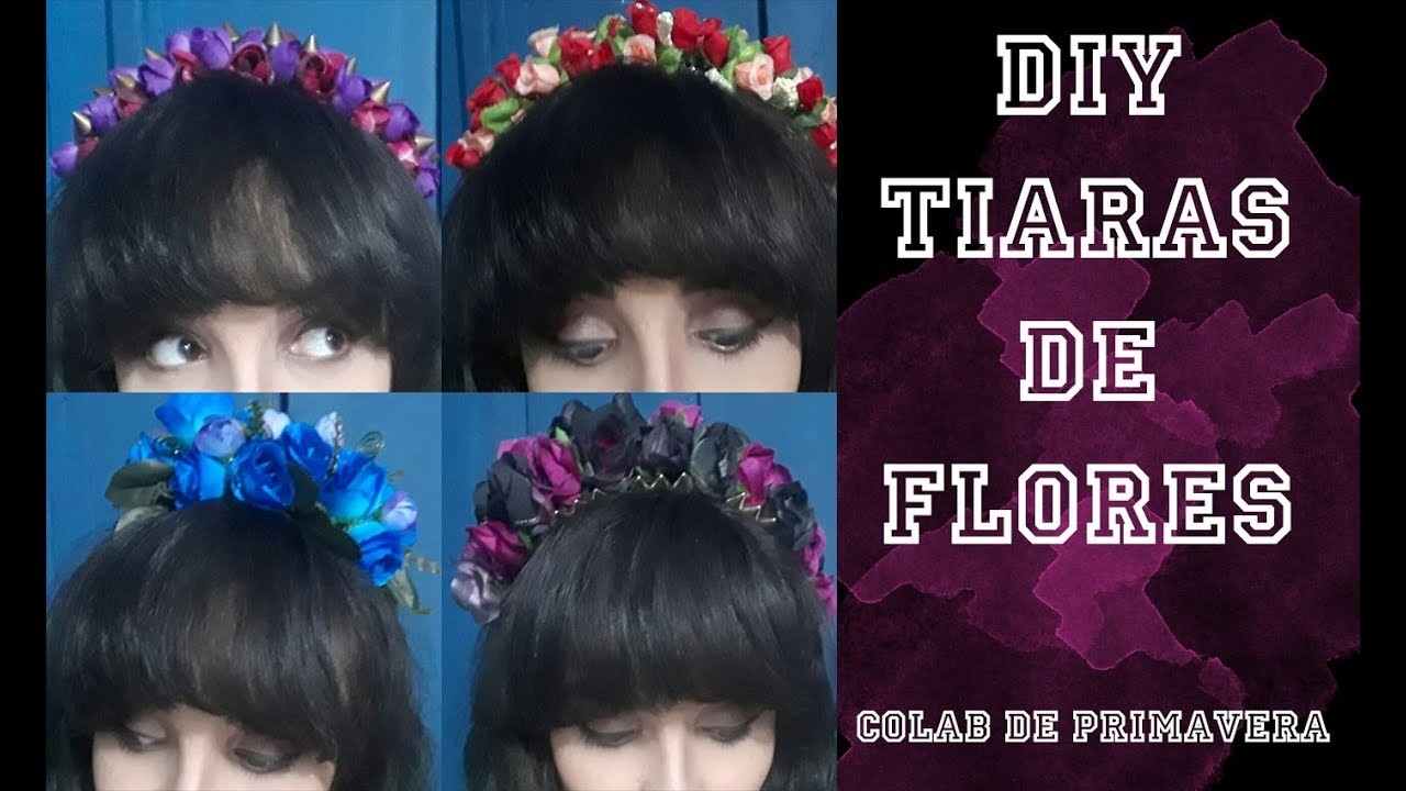 DIY - Tiaras de Flores - Projeto Primavera | Suelen Candeu