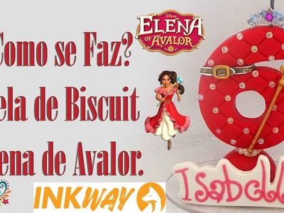 DIY   Vela de Biscuit Elena de Avalor