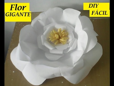 Flor gigante de papel fácil,festa,aniversario,decoração,#artesanato