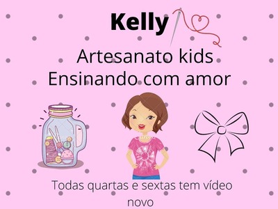 Flor simples no bico de pato com fita N 5 -Kelly artesanato ????