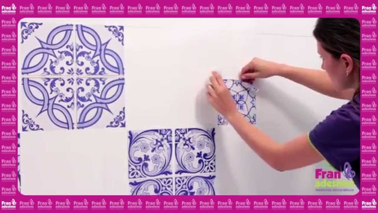 Fran Adesivos - Como Aplicar Adesivo de Azulejo
