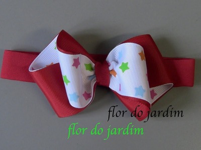 Laço Especial para Princesas -DIY - ribbon bow