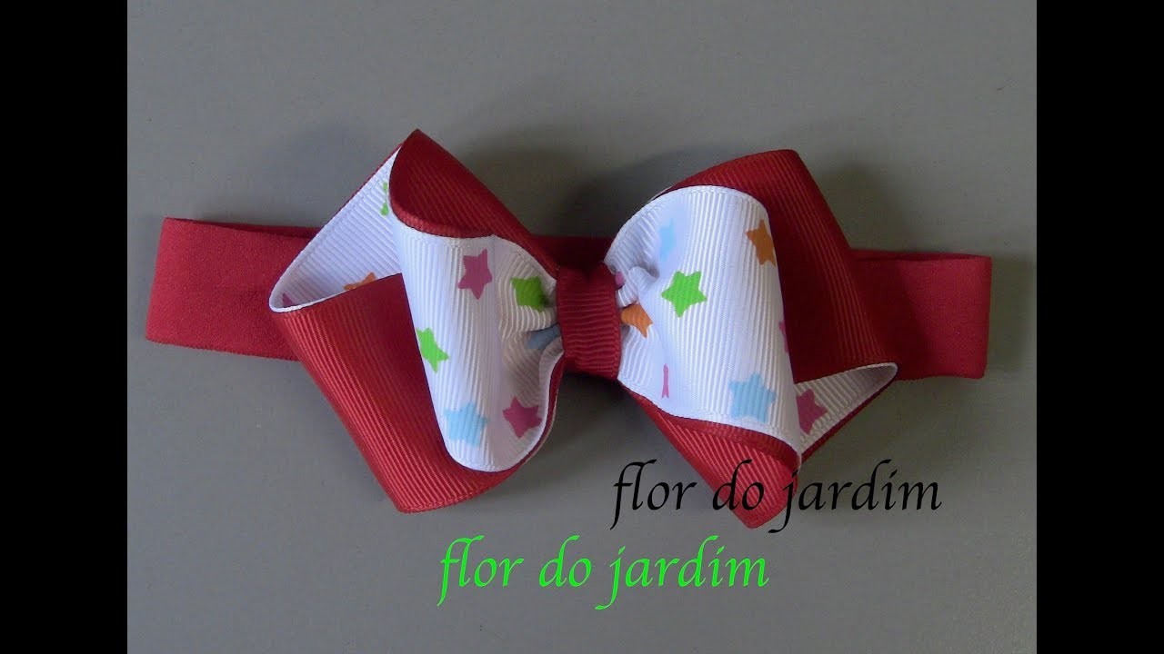 Laço Especial para Princesas -DIY - ribbon bow