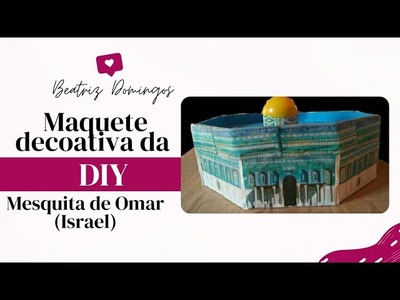 Maquete decorativa de Mesquita de Omar (Israel) [] Beatriz Domingos